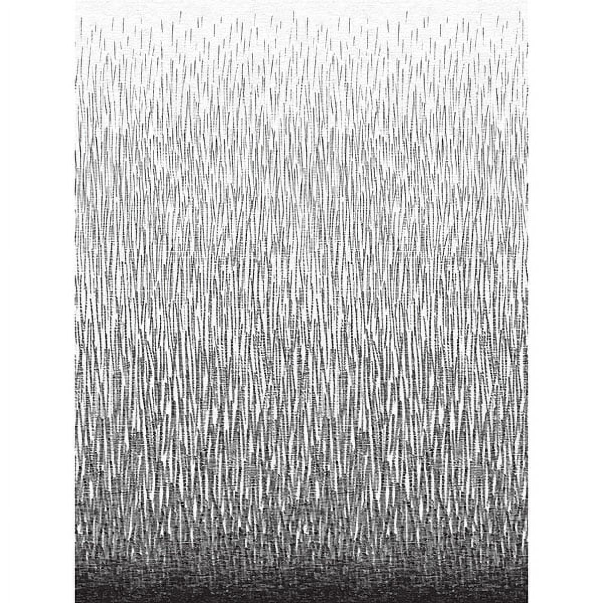 Amaya Black and White Grasscloth Wall Mural