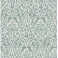 thumbnail image 1 of A-Street Prints Berkshire Denim Damask Wallpaper, 1 of 7