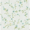 thumbnail image 1 of A-Street Prints Delphine Light Blue Floral Wallpaper, 20.5-in by 33-ft, 56.4 sq. ft, 1 of 3