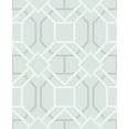 thumbnail image 1 of A-Street Prints Helix Blue Stripe Wallpaper, 20.5-in by 33-ft long roll, 1 of 3