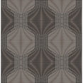 thumbnail image 1 of A-Street Prints Optic Brown Geometric Wallpaper, 1 of 4