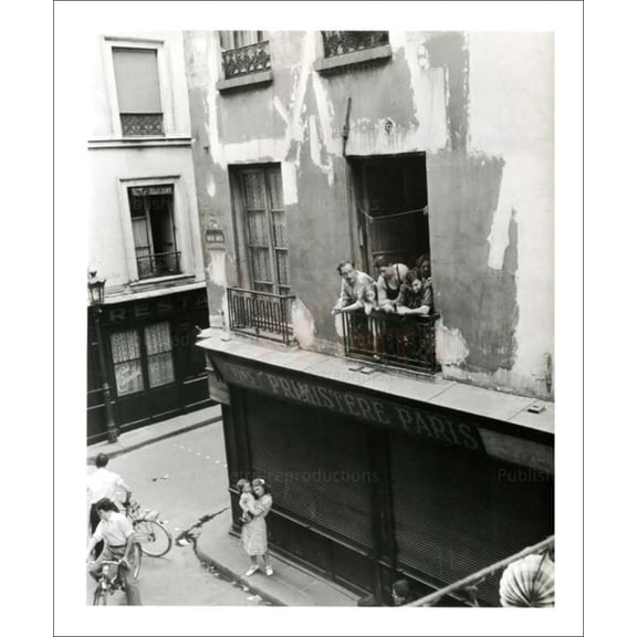 A Street in Paris Left Bank