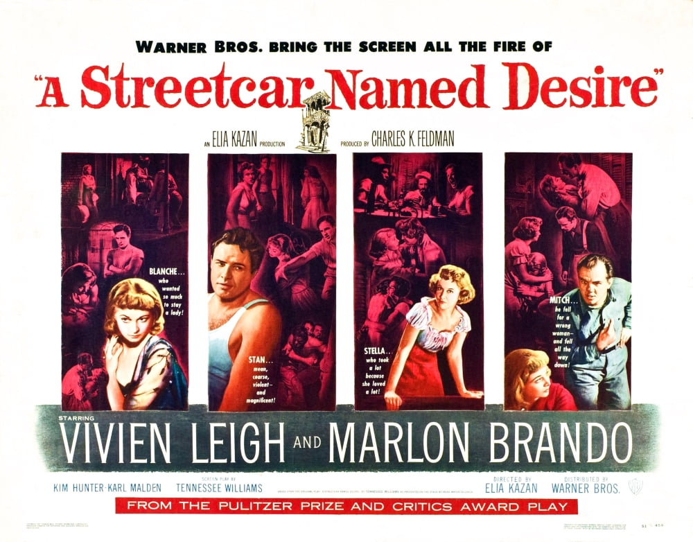 A Streetcar Named Desire U Canvas Art - (28 x 22)