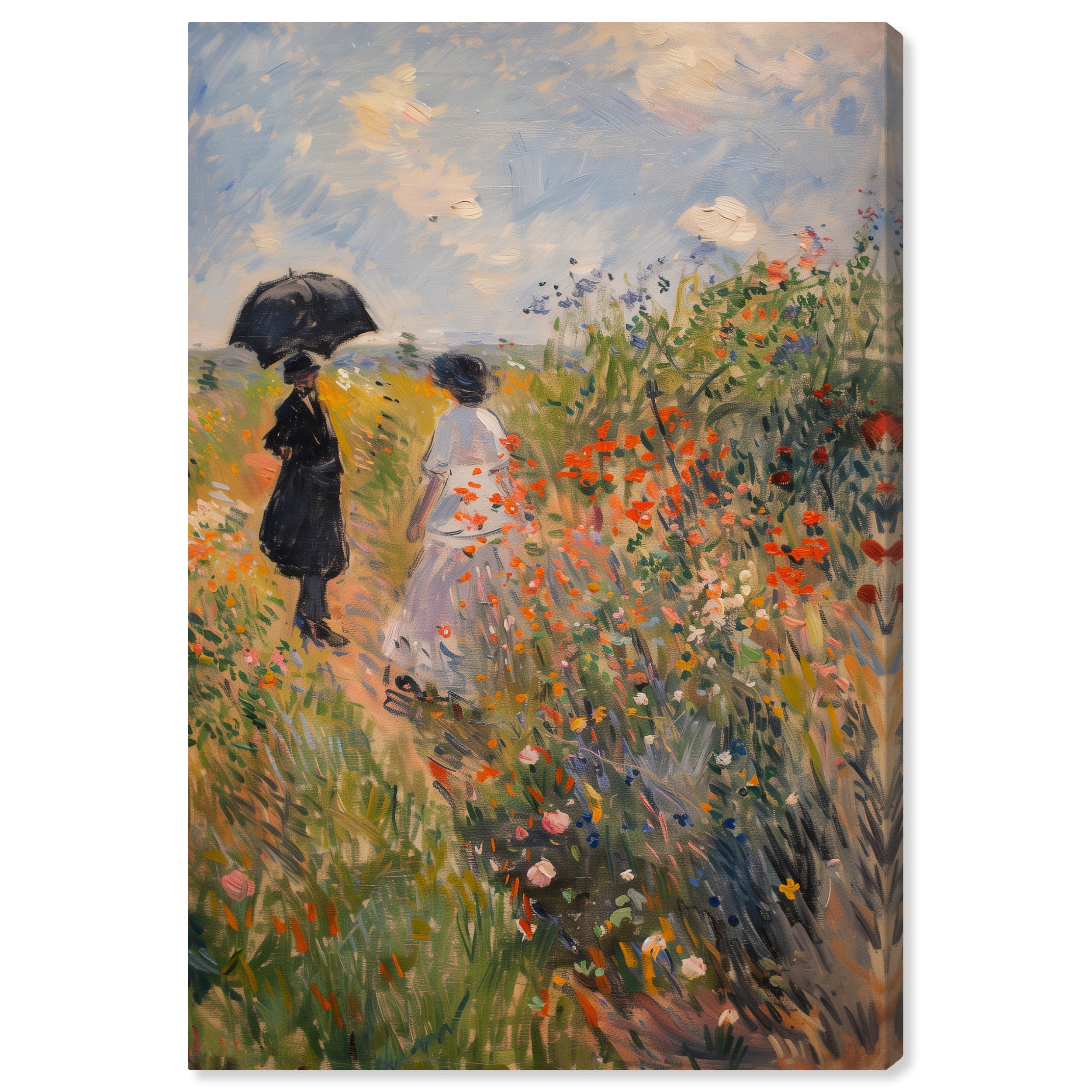 Impressionist Gallery Wrapped Canvas Art, 10" x 15", Vincent Van Gogh Inspired