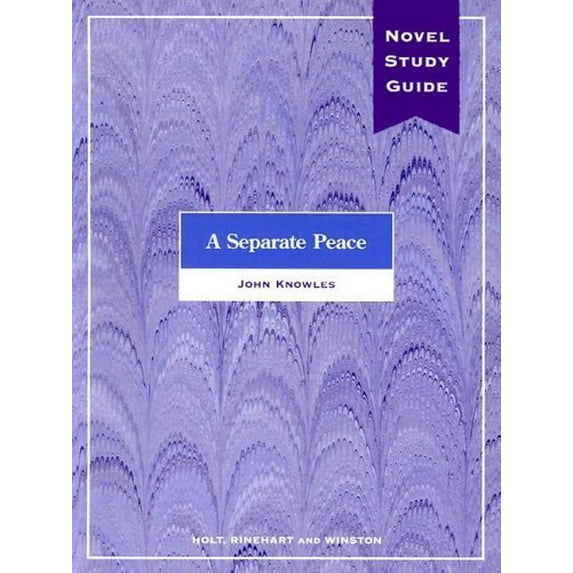 Pre-Owned A Study Guide to a Separate Peace (Paperback) 0030234441 9780030234446