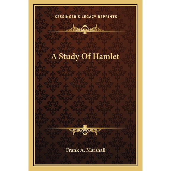 A Study Of Hamlet (Paperback)