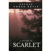 A Study in Scarlet A 1887 detective novel written by Arthur Conan Doyle marking the first appearance of Sherlock Holmes, Paperback