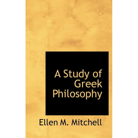 A Study of Greek Philosophy (Hardcover)