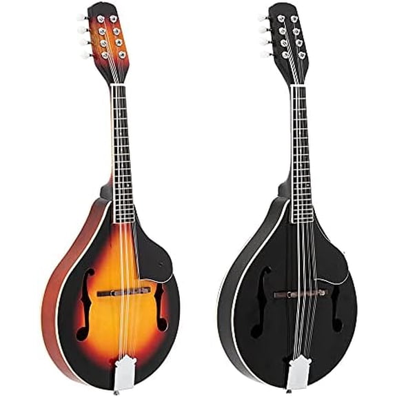 A Style Elegant Mandolin Rosewood with Guard Board Sunset for Beginner Adults$$Music