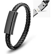 A Stylish Bracelet USB Charging Cable Compatible with iPhone Samsung HUAWEI