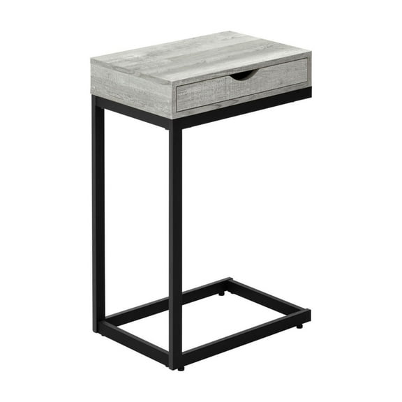 A Stylish and Functional C-Shaped Accent Table: Ideal for Living Room and Bedroom Decor