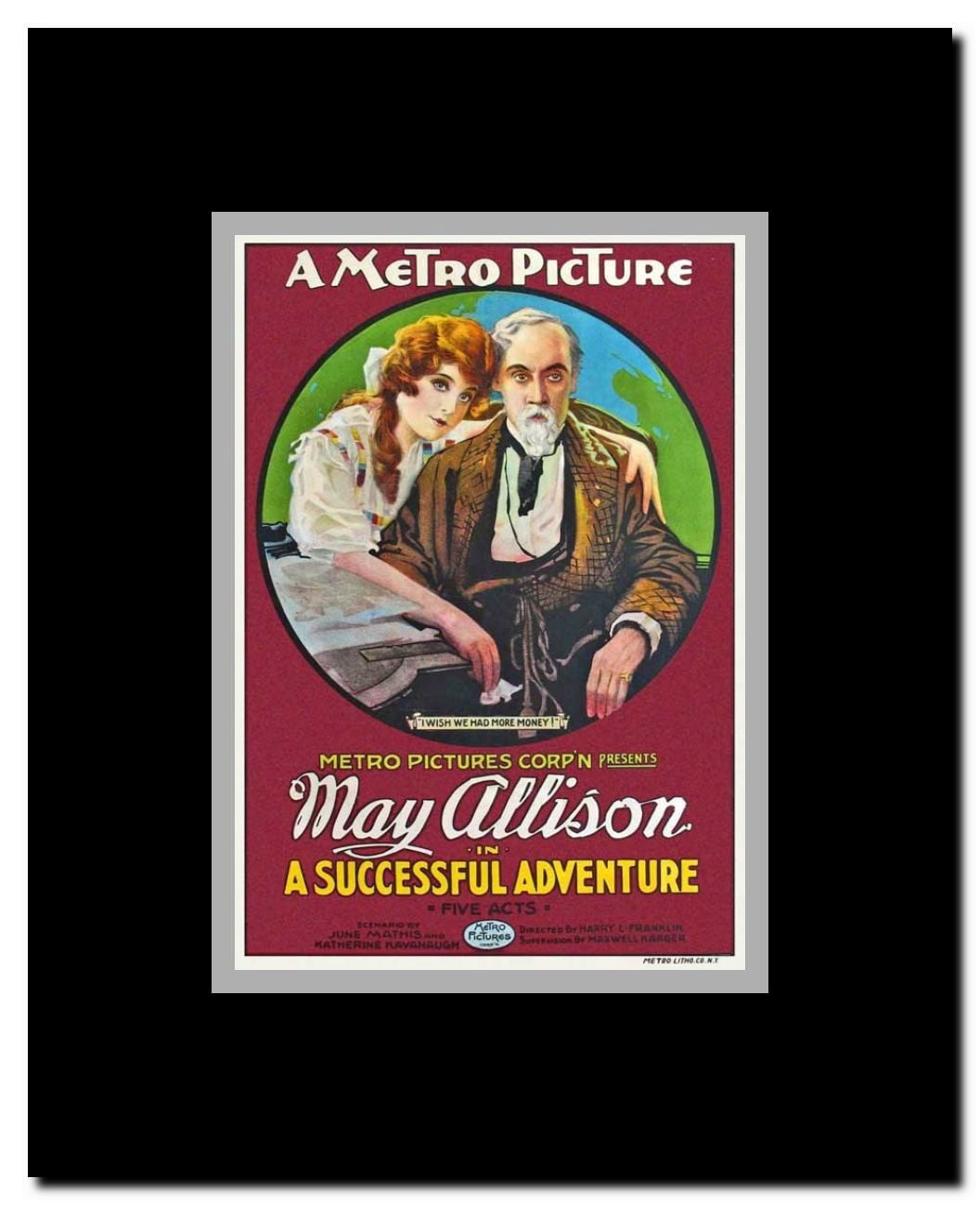 A Successful Adventure Framed Movie Poster
