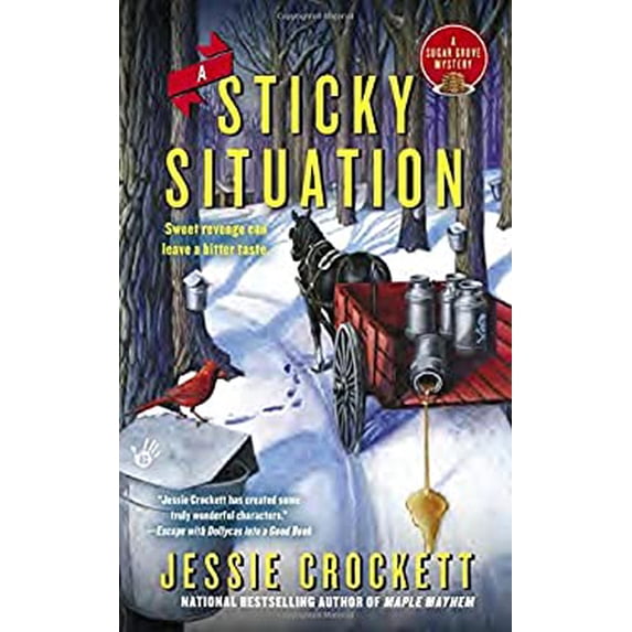 Pre-Owned Sugar Grove Mystery A Sticky Situation, Book 3, (Paperback)