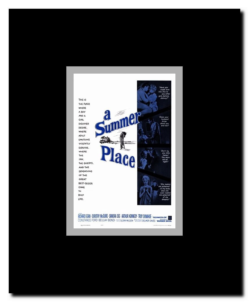 A Summer Place Framed Movie Poster