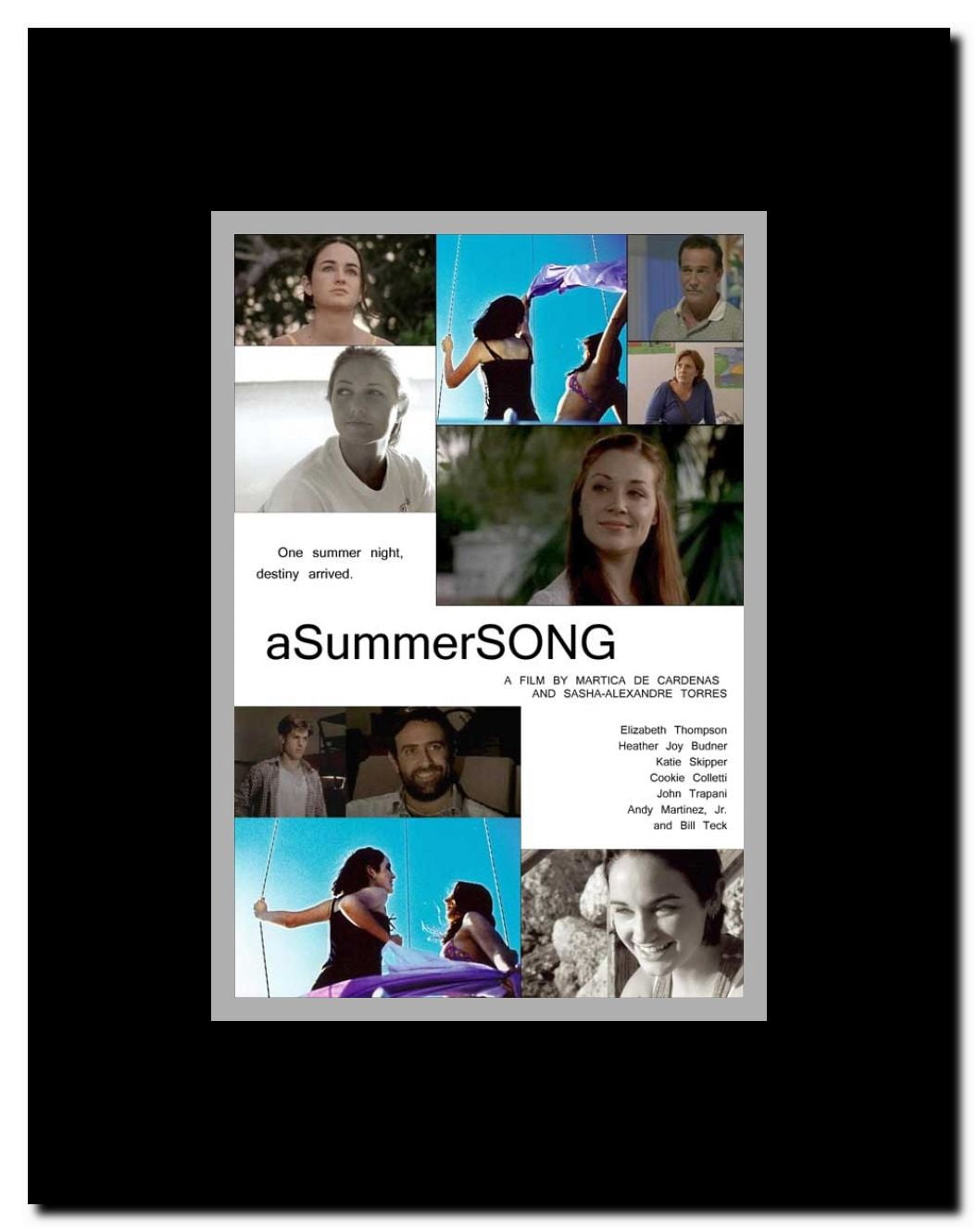 A Summer Song Framed Movie Poster