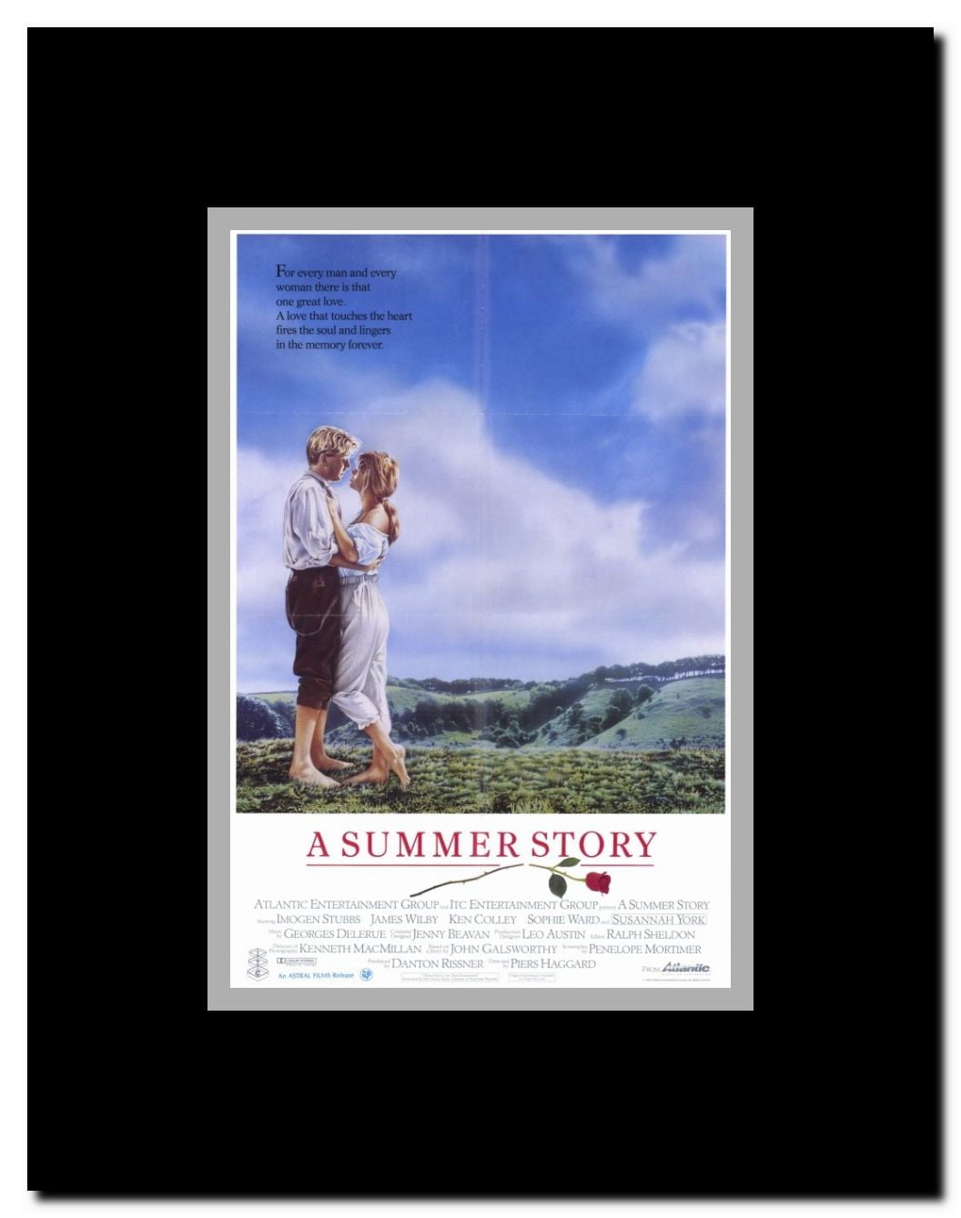 A Summer Story Framed Movie Poster