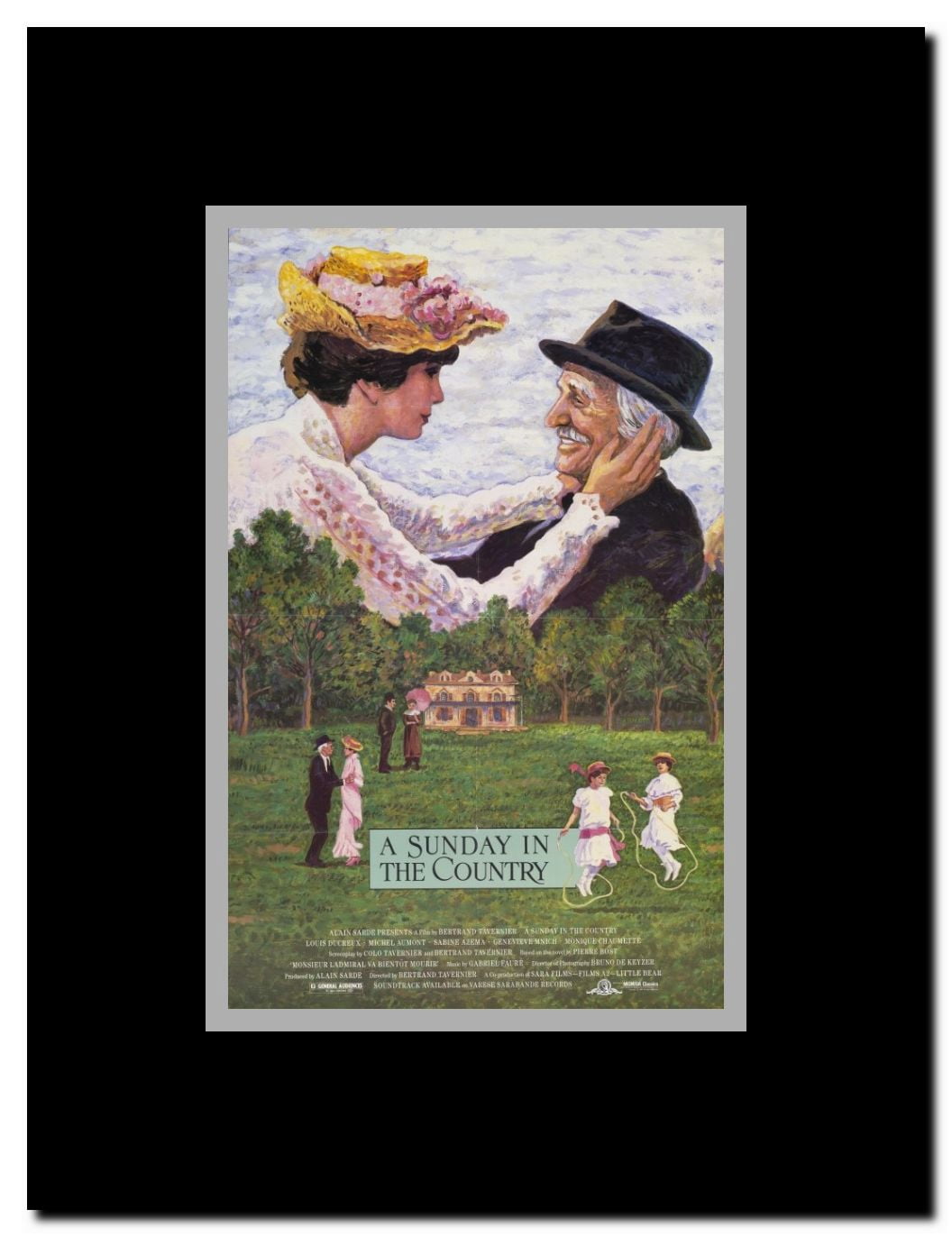 A Sunday in the Country Framed Movie Poster