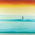 thumbnail image 1 of A Surfer By Dawn Poster Print by Atelier B Art Studio, 1 of 2