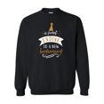 thumbnail image 1 of A Sweet Ending to a New Beginning Happy New Year Festive Unisex Adult Crewneck Sweatshirt-Black-xl, 1 of 4