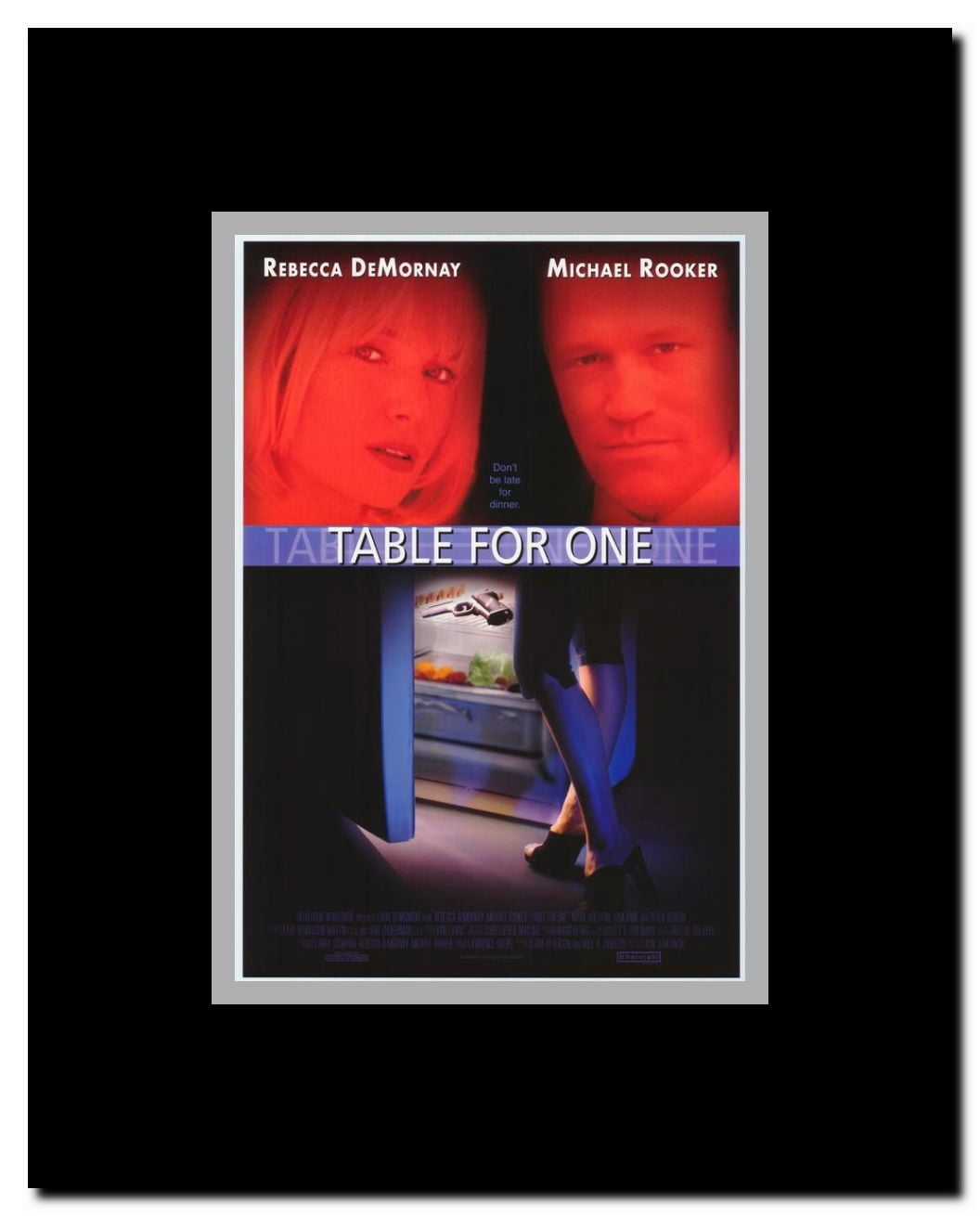 A Table for One Framed Movie Poster