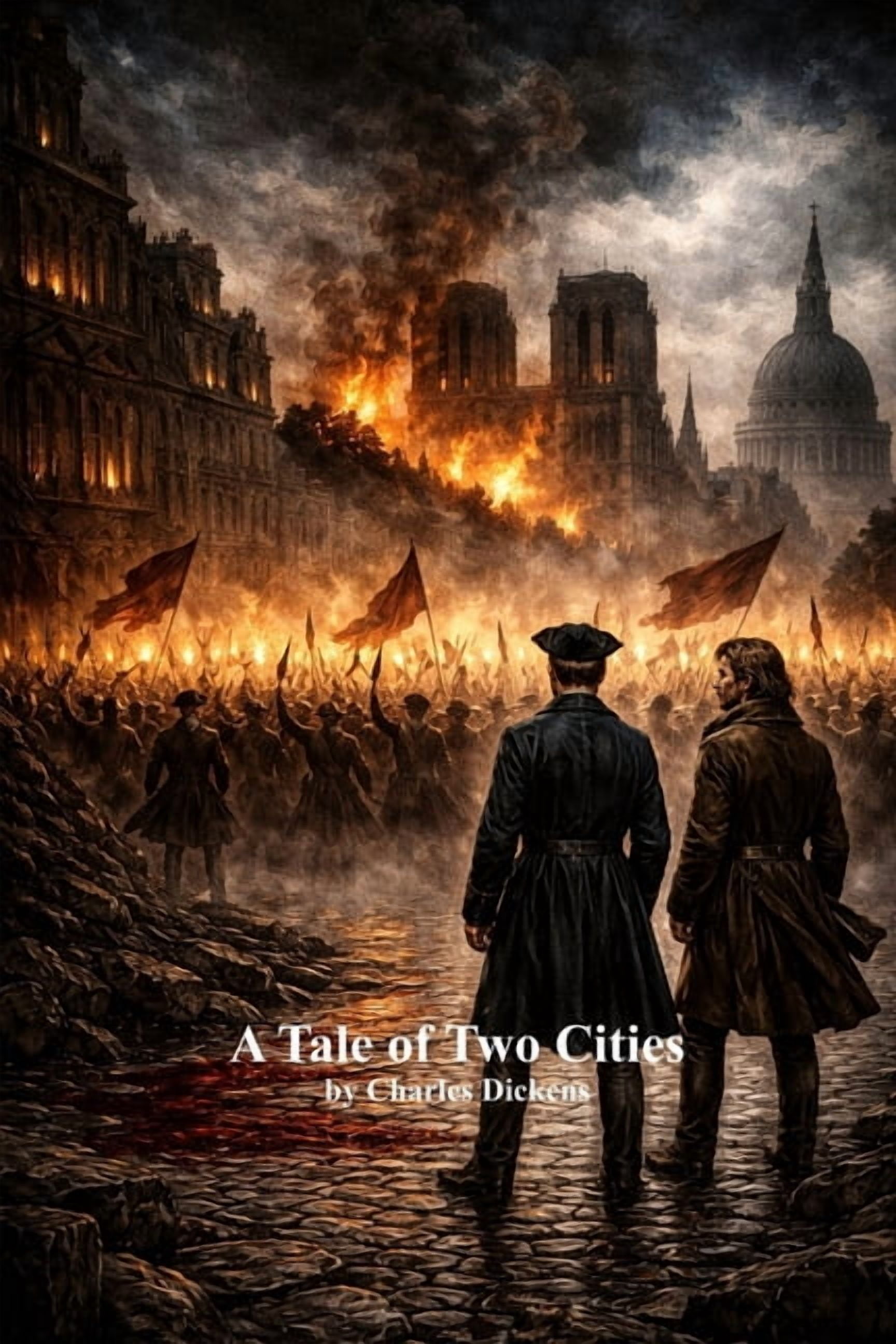 A Tale of Two Cities: A Story of the French Revolution, (Paperback)