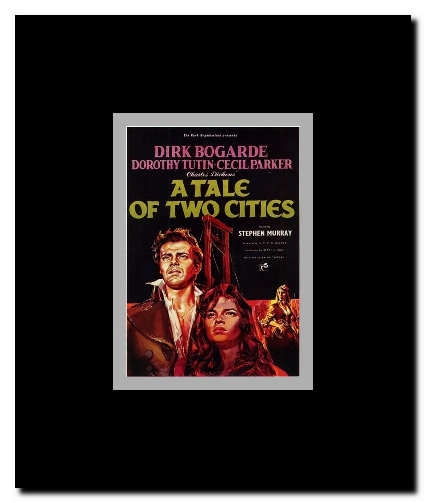 A Tale of Two Cities Framed Movie Poster