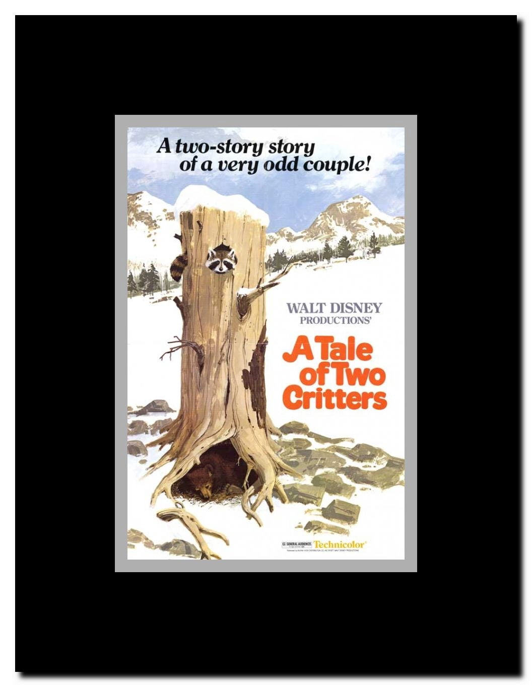 A Tale of Two Critters Framed Movie Poster