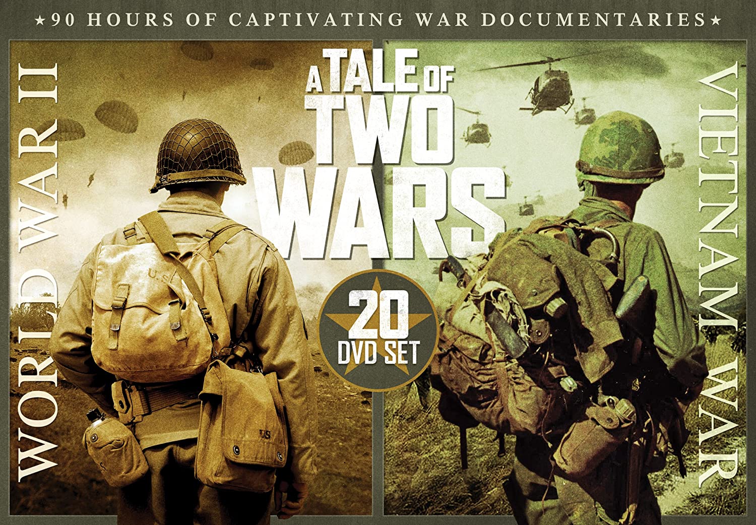 A Tale of Two Wars: WWII & Vietnam (DVD) - image 1 of 1