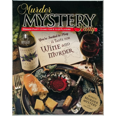 Murder Mystery Party GameA Taste For Wine & Murder