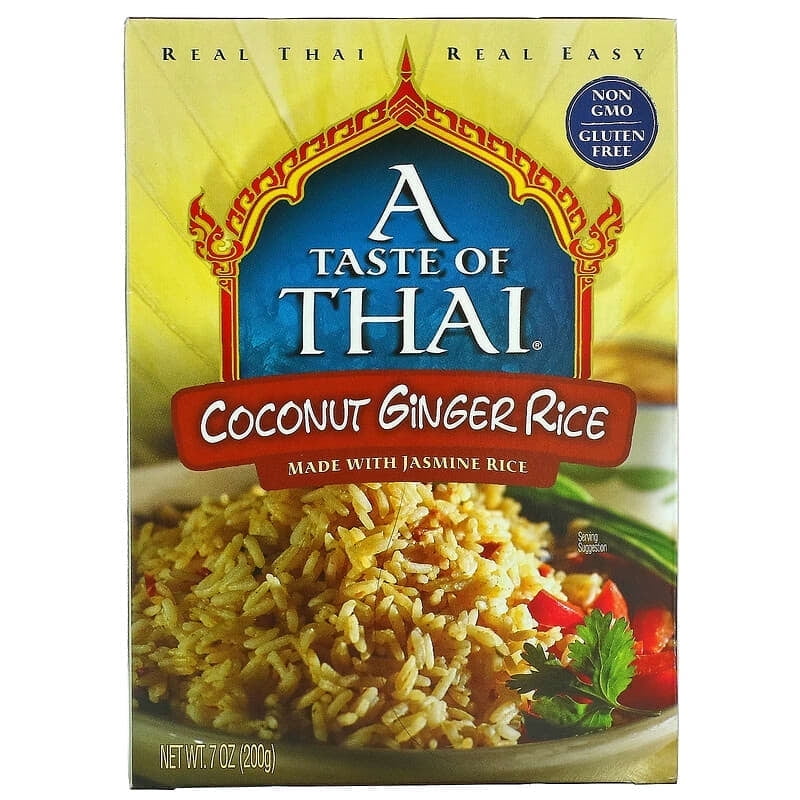 A Taste Of Thai, Coconut Ginger Rice, 7 oz