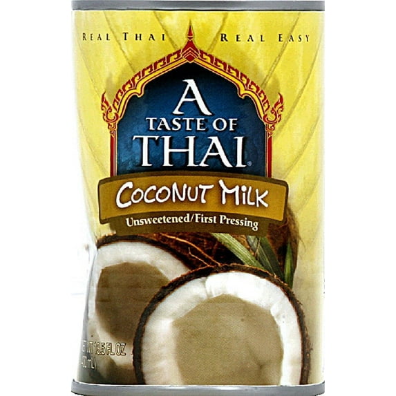 A Taste of Thai Gluten Free Coconut Milk, Original, 13.5 Ounce (Pack of 12)