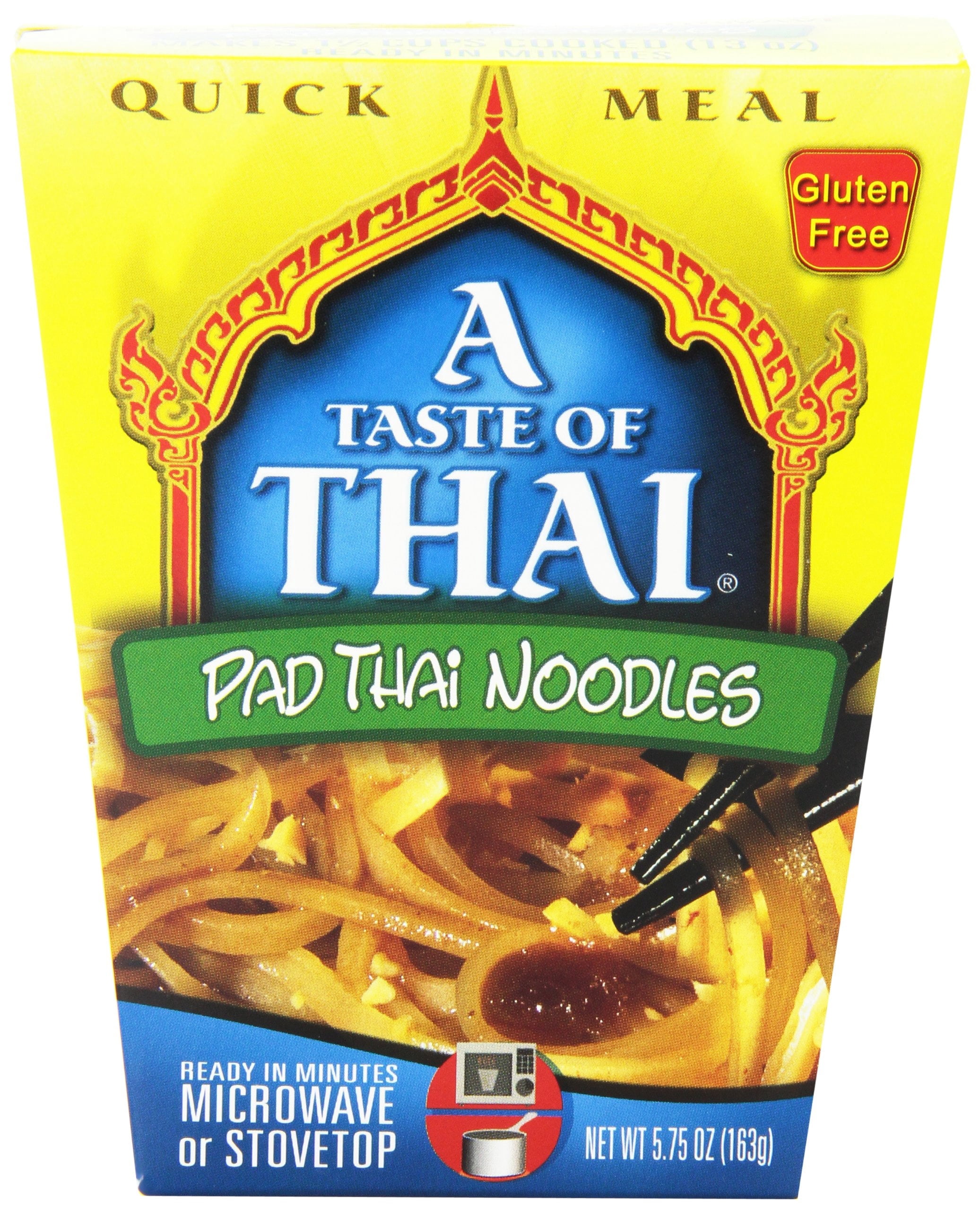 A Taste of Thai Pad Thai KKS1&nbsp;Noodles Quick Meal, 5.75-Ounce Boxes (Pack of 6)