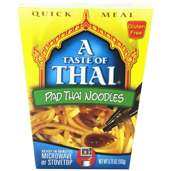 A Taste of Thai Pad Thai KKS1Noodles Quick Meal, 5.75-Ounce Boxes (Pack of 6)