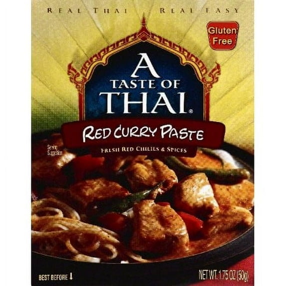 A Taste of Thai Red Curry Paste, 1.75 Ounce