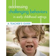 Pre-Owned Addressing Challenging Behaviors in Early Childhood Settings: A Teacher's Guide | with CD/DVD, 9781557669841, 1557669848, Paperback, Teacher’s edition