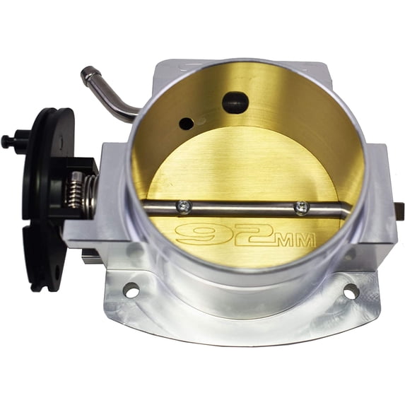 A-Team Performance 92MM 4-Bolt LS Clear Throttle Body - LSTB92CA