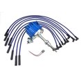 thumbnail image 1 of A-Team Performance BIG BLOCK FORD BBF 351C 351M 429 460 BLUE HEI Distributor + 8mm SPARK PLUG WIRES, 1 of 9