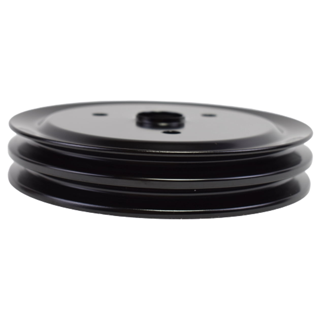Gearhead Polished 2-Groove Water Pump Pulley For SBC 283 350 – Short Water Pump, SWP Style