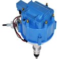 thumbnail image 1 of A-Team Performance - Ford Inline 6 65K Coil 144, 170, 200, 250 5/16 Hex Shaft One Wire Installation, Blue Cap, 1 of 9