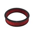 thumbnail image 1 of A-Team Performance  High Flow Washable & Reusable Round Air Filter Element Replacement 14" X 3" Red, 1 of 6