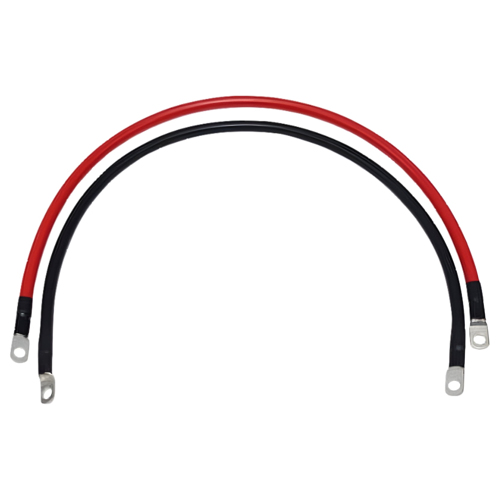 A-Team Performance Power Battery Cable 2 Foot 4 Gauge AWG Wire Set 5/16" M8
