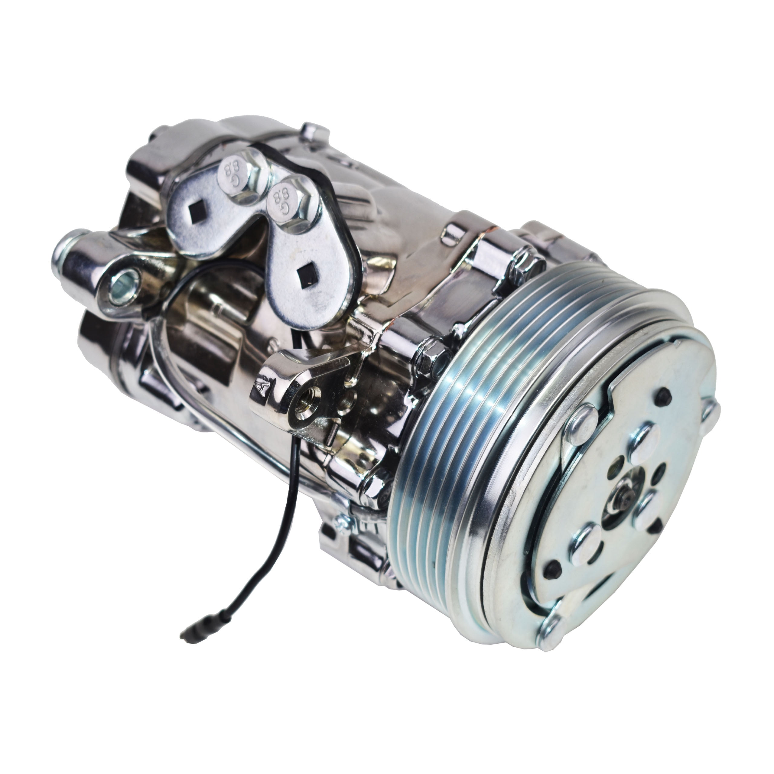 A-Team Performance Sanden New SD-7 Type Aluminum Housing A/C Compressor ...