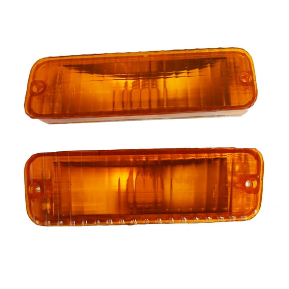 A-Team Performance Turn Signal Light Left & Right Side For 83-88 Ford Ranger Plastic Lens Set of 2