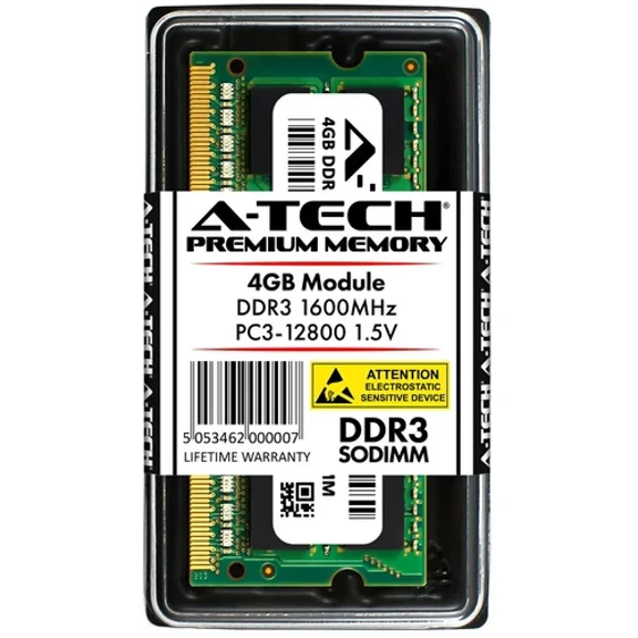 A-Tech 4 Gb Premium Memory At13362865 Ddr3 Pc3- 12800 Dimm 1600M