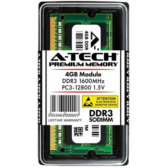 A-Tech 4 Gb Premium Memory At13362865 Ddr3 Pc3- 12800 Dimm 1600M