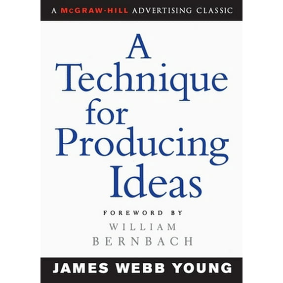 Pre-Owned A Technique for Producing Ideas (Paperback) 0071410945 9780071410946