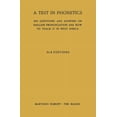 thumbnail image 1 of A Test in Phonetics: 500 Questions and Answers on English Pronunciation and How to Teach It in West Africa, (Paperback), 1 of 1