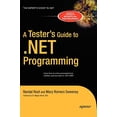 thumbnail image 1 of Pre-Owned A Tester's Guide to .NET Programming (Expert's Voice) Paperback, 1 of 1