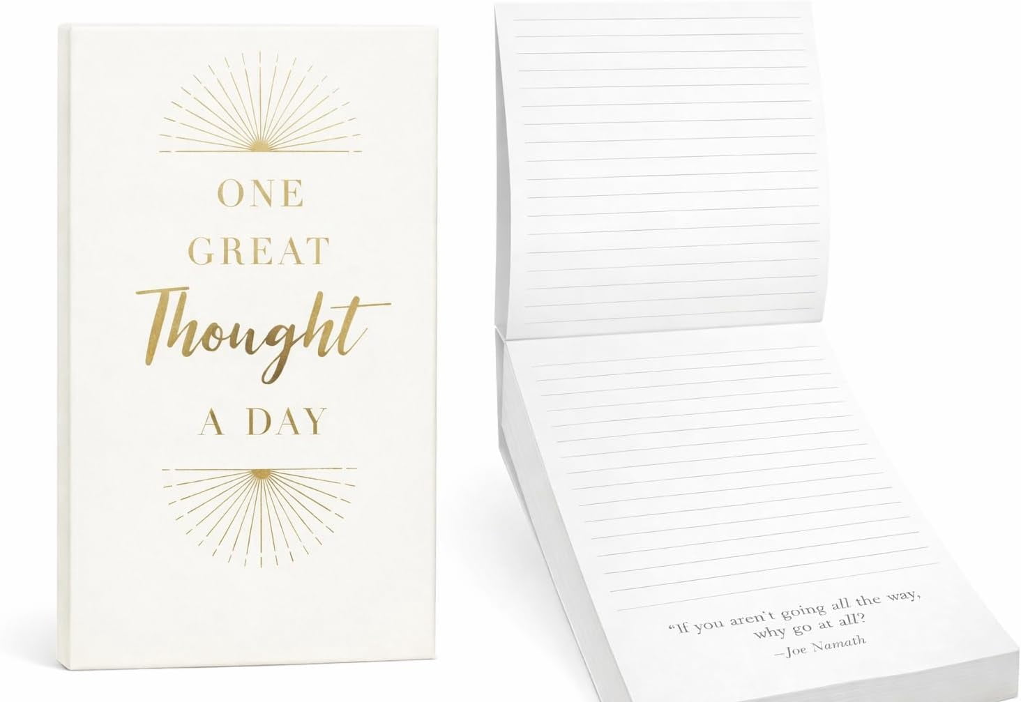 A Thought a Day List Pad with 365 Inspirational Quotes for Notes, Memos ...