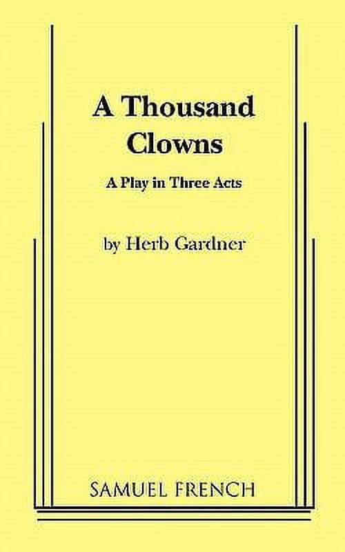 Pre-Owned A Thousand Clowns (Paperback) 0573616574 9780573616570